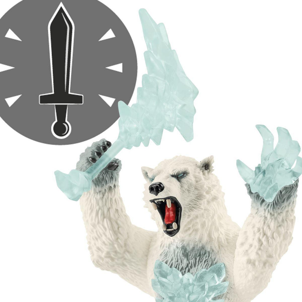Schleich 42510 Blizzard Bear With Weapon - TOYBOX Toy Shop
