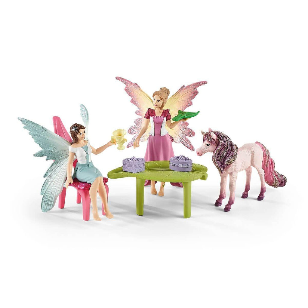 SCHLEICH 42526 Fairy Café Blossom Figures Playset - TOYBOX Toy Shop