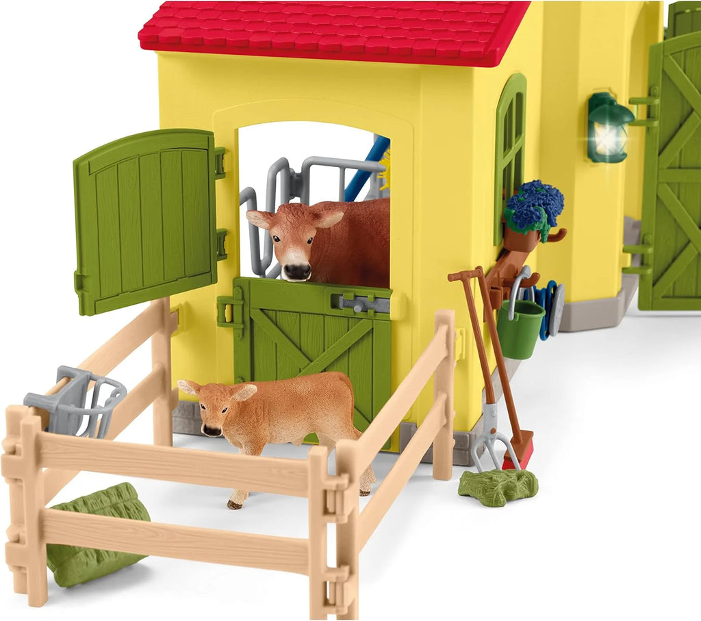 Schleich 42605 Large Farm With Animals and Accessories - TOYBOX Toy Shop