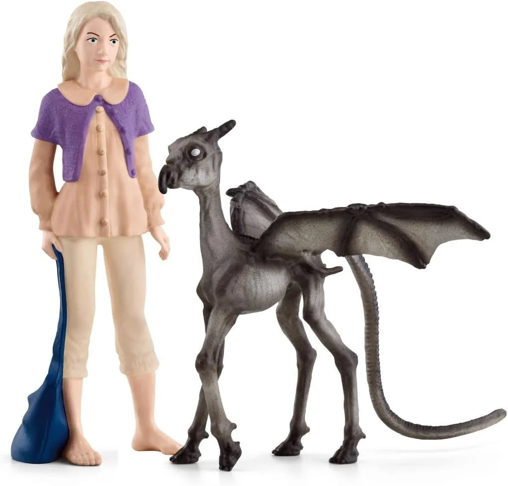 Schleich 42636 Harry Potter Luna Lovegood & Baby Thestral Figure Set - TOYBOX Toy Shop