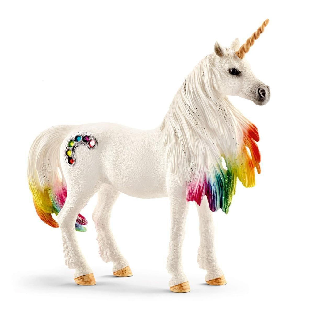 Schleich 70524 Bayala Rainbow Unicorn Mare Horse Toy Figure - TOYBOX Toy Shop