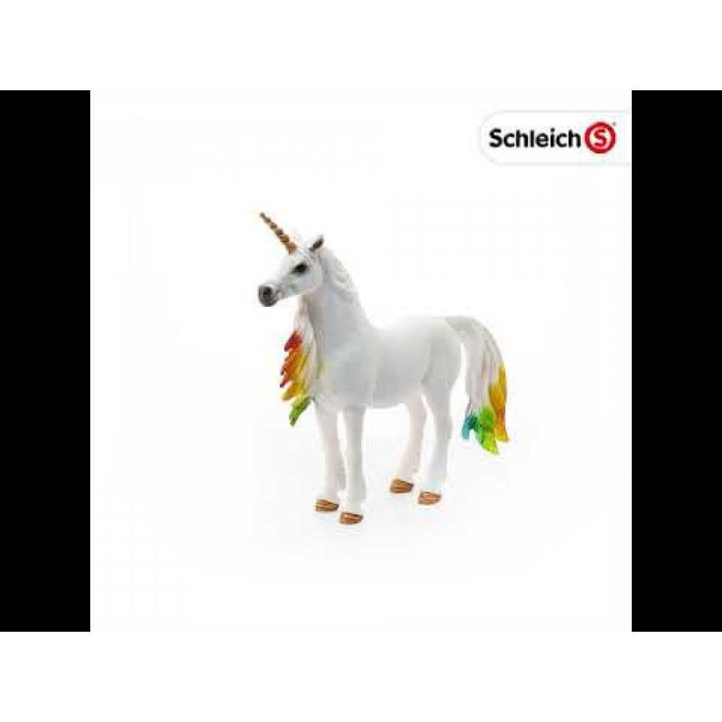 Schleich 70524 Bayala Rainbow Unicorn Mare Horse Toy Figure - TOYBOX Toy Shop