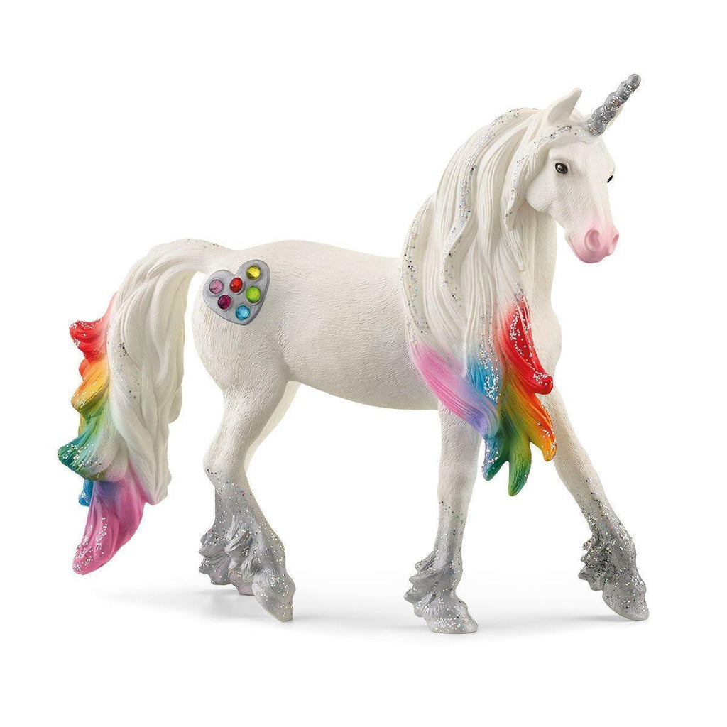 Schleich 70725 Rainbow Love Unicorn Stallion Figure - TOYBOX Toy Shop