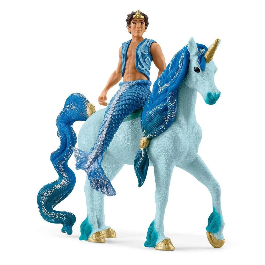 SCHLEICH BAYALA 70718 Aryon on Unicorn Figure - TOYBOX Toy Shop