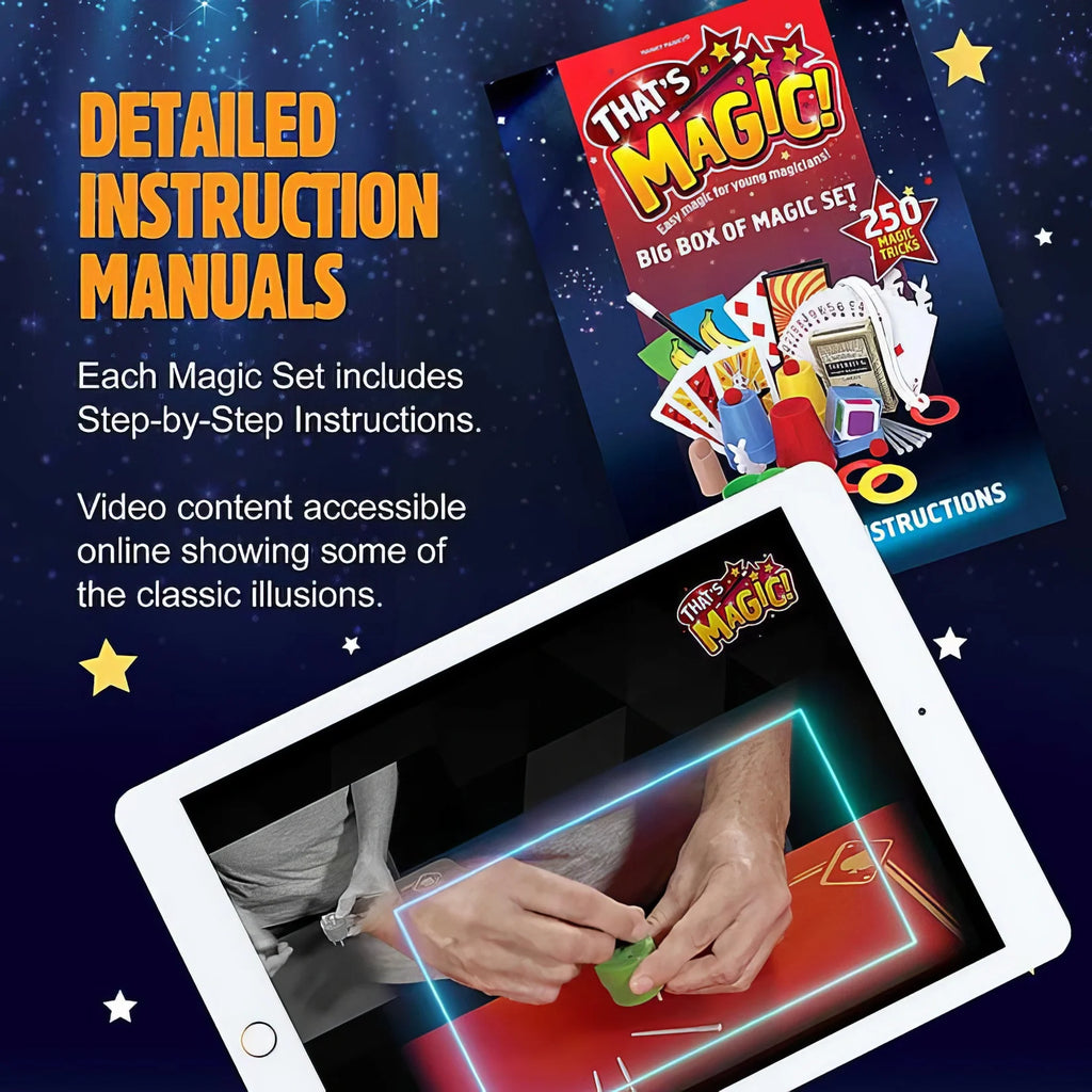 Science Mad Big Box of Magic Set (250 Tricks) - TOYBOX Toy Shop