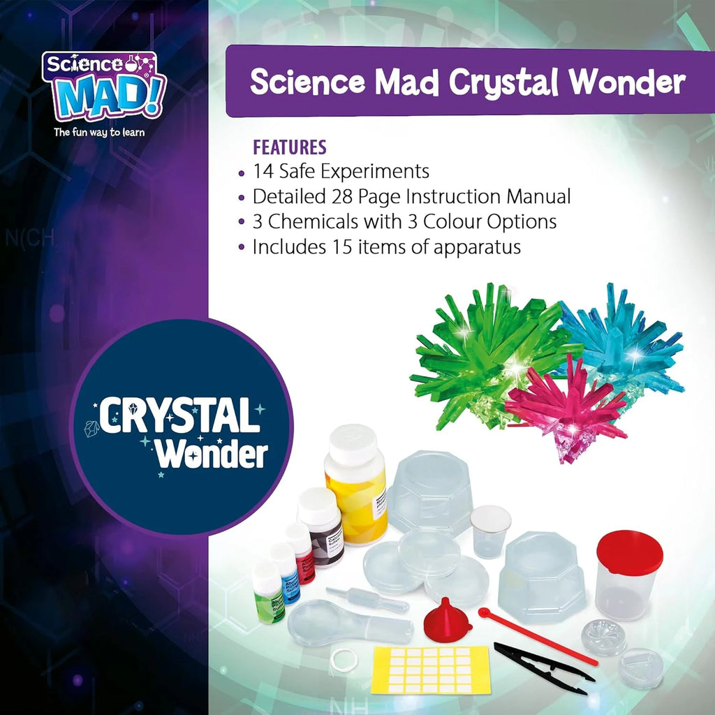 Science Mad Crystal Wonder - TOYBOX Toy Shop