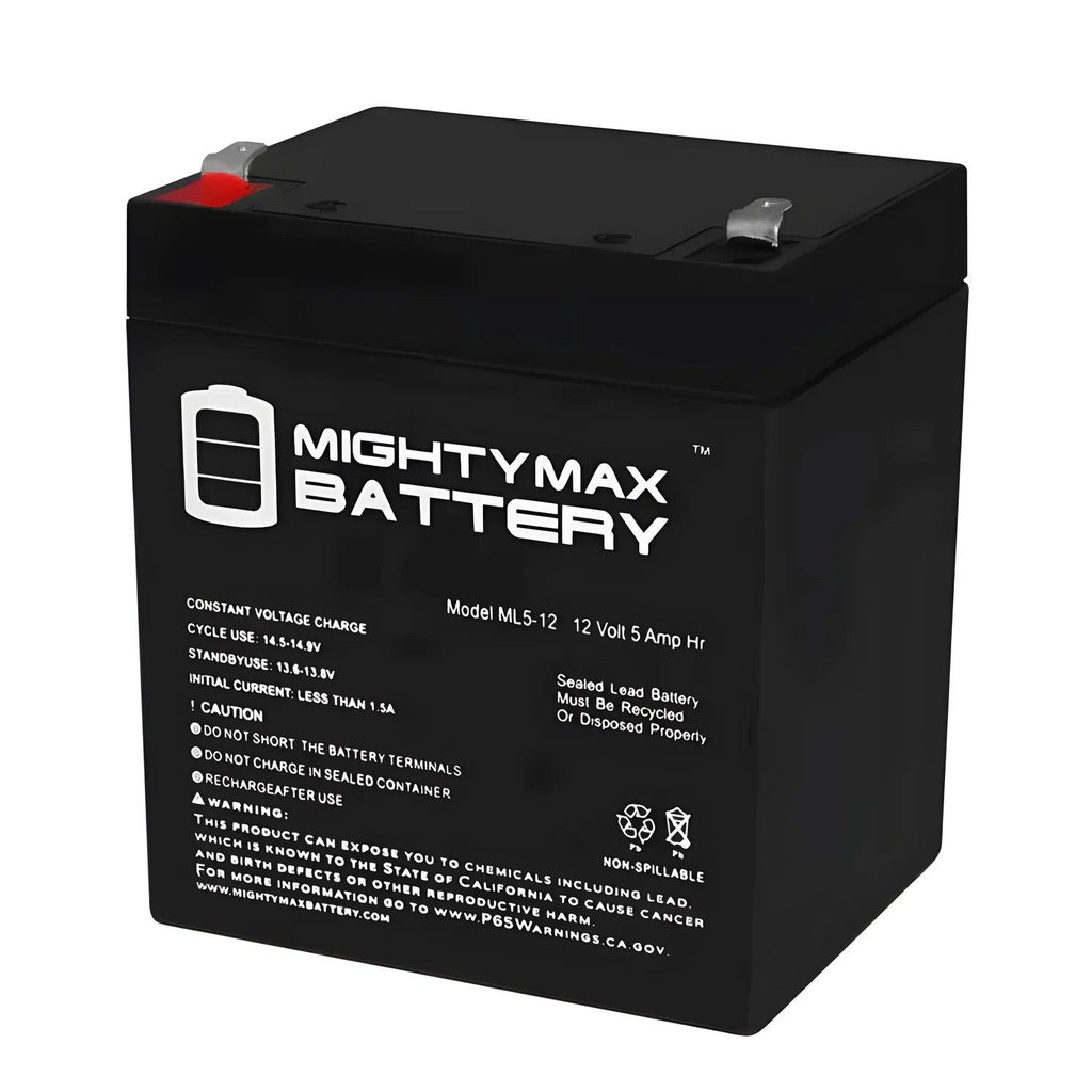 Sealed Lead Acid Battery 12V 5Ah - TOYBOX Toy Shop