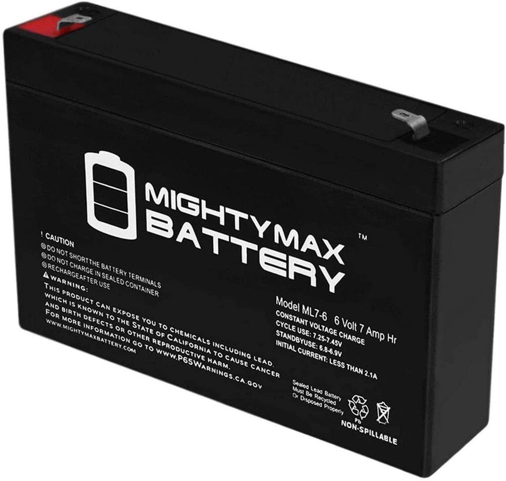 Sealed Lead Acid Battery 6V 7Ah - TOYBOX Toy Shop