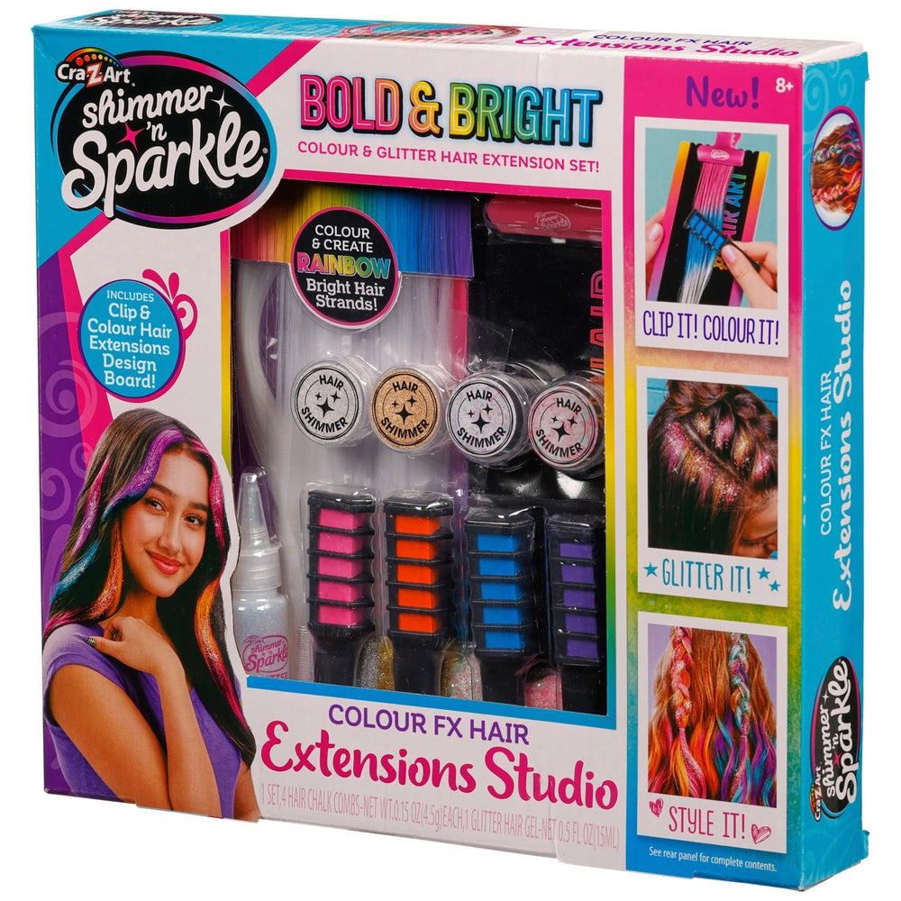 Shimmer N' Sparkle Colour FX Hair Extension Studio - TOYBOX Toy Shop