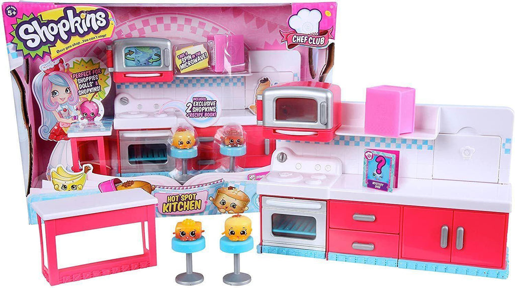 Shopkins 56152 Chef Club Hot Spot Kitchen Playset - TOYBOX Toy Shop