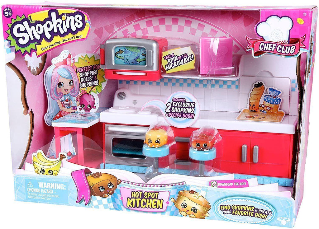 Shopkins 56152 Chef Club Hot Spot Kitchen Playset - TOYBOX Toy Shop