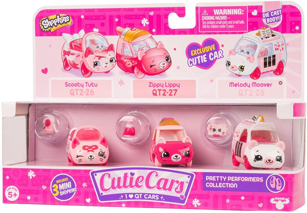 Shopkins 56738 Cutie Car S2 3 Pack-Asst - TOYBOX Toy Shop