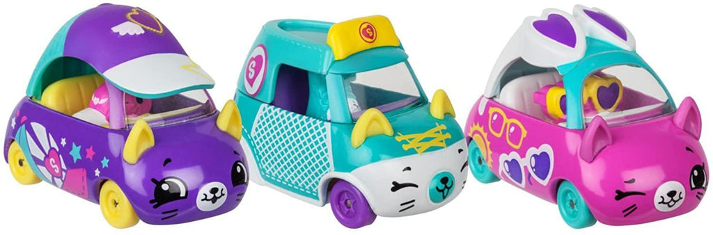 Shopkins Cutie Car S2 3-Pack - Assorted - TOYBOX Toy Shop