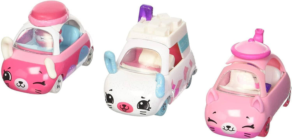 Shopkins Cutie Cars 3-Cars Pack - Assortment - TOYBOX Toy Shop