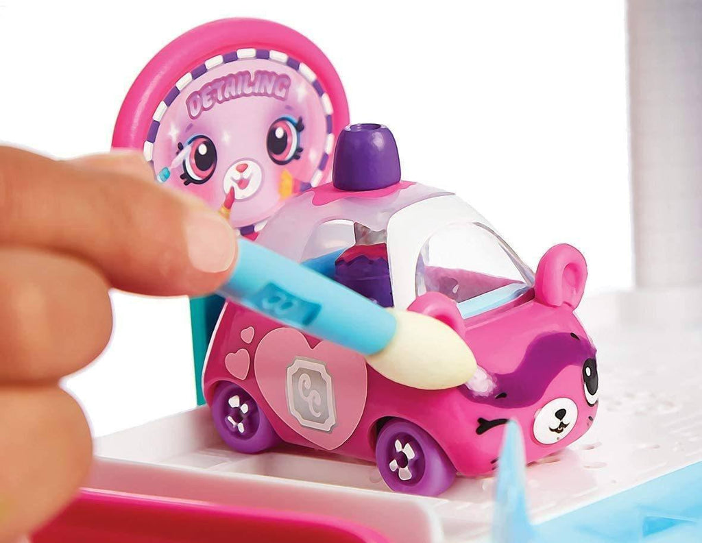 Shopkins Cutie Cars Toy, Splash 'n' Go Spa Wash Playset - TOYBOX Toy Shop