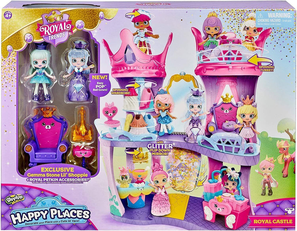 Shopkins Happy Places Royal Trends - Royal Castle - TOYBOX Toy Shop