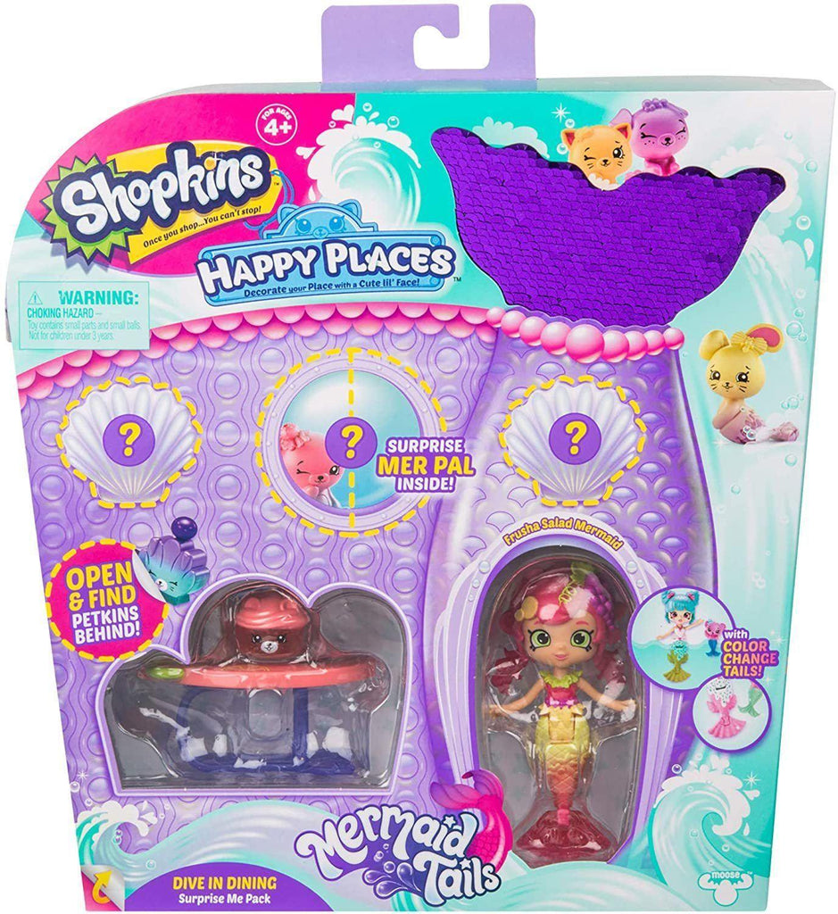 Shopkins Happy Places Surprise Me Pack Dive in Dining - Assortment - TOYBOX Toy Shop