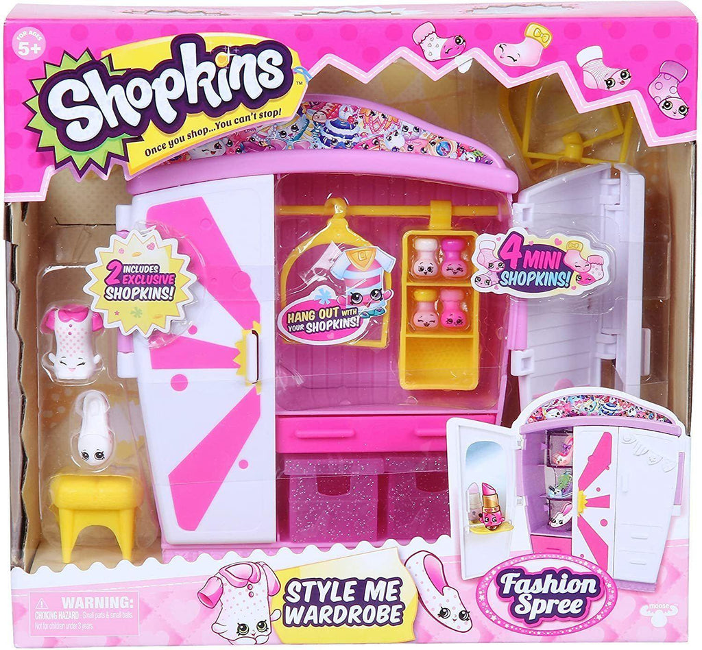 Shopkins Wardrobe Playset - TOYBOX Toy Shop