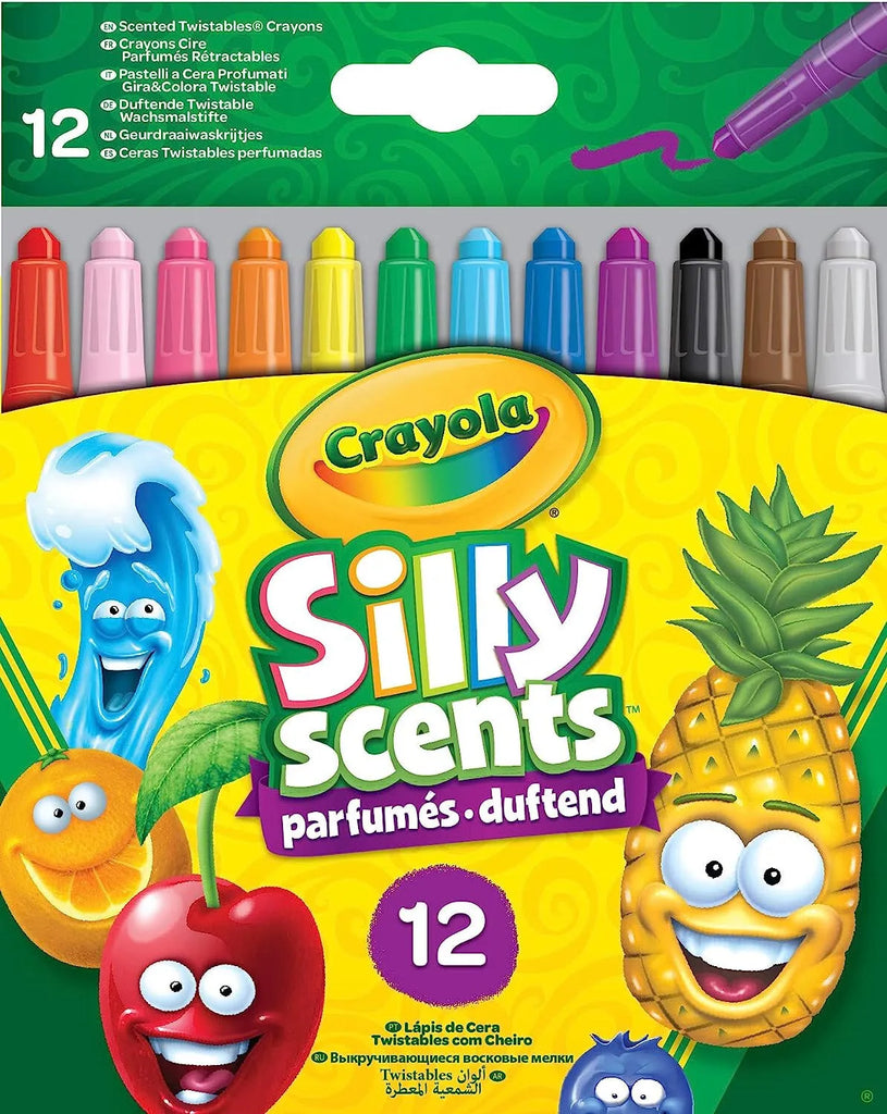 Crayola Silly Scents 12 Scented Mini Twistable Crayons - TOYBOX Toy Shop