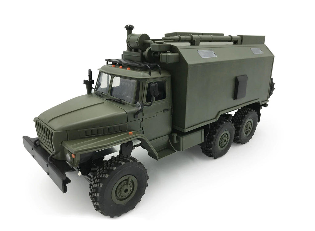 Six-Wheel Drive Remote Control RC Military Truck Crawler - TOYBOX Toy Shop