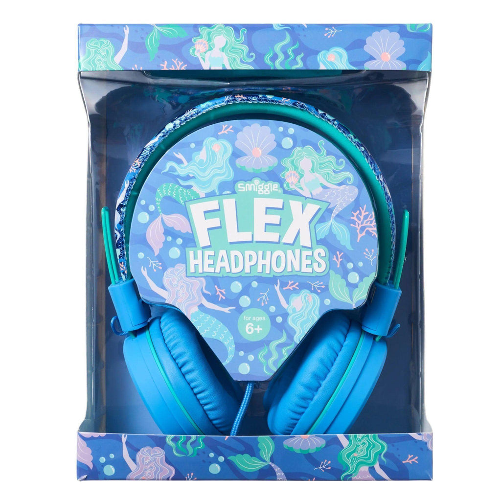 SMIGGLE 412228 Flow Flex Headphones, Cornflower Blue - TOYBOX Toy Shop