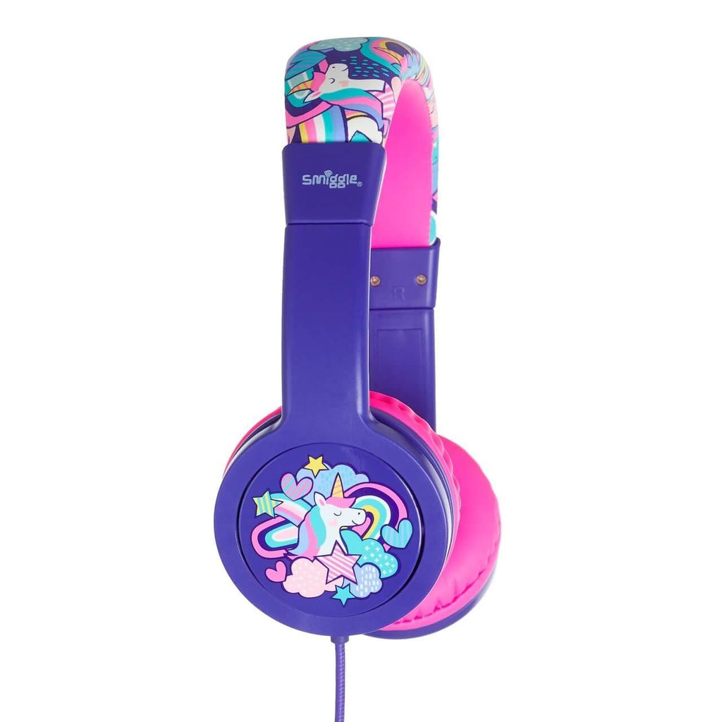 SMIGGLE 412372 Cheer My First Junior Headphones Colour Purple/Pink - TOYBOX Toy Shop