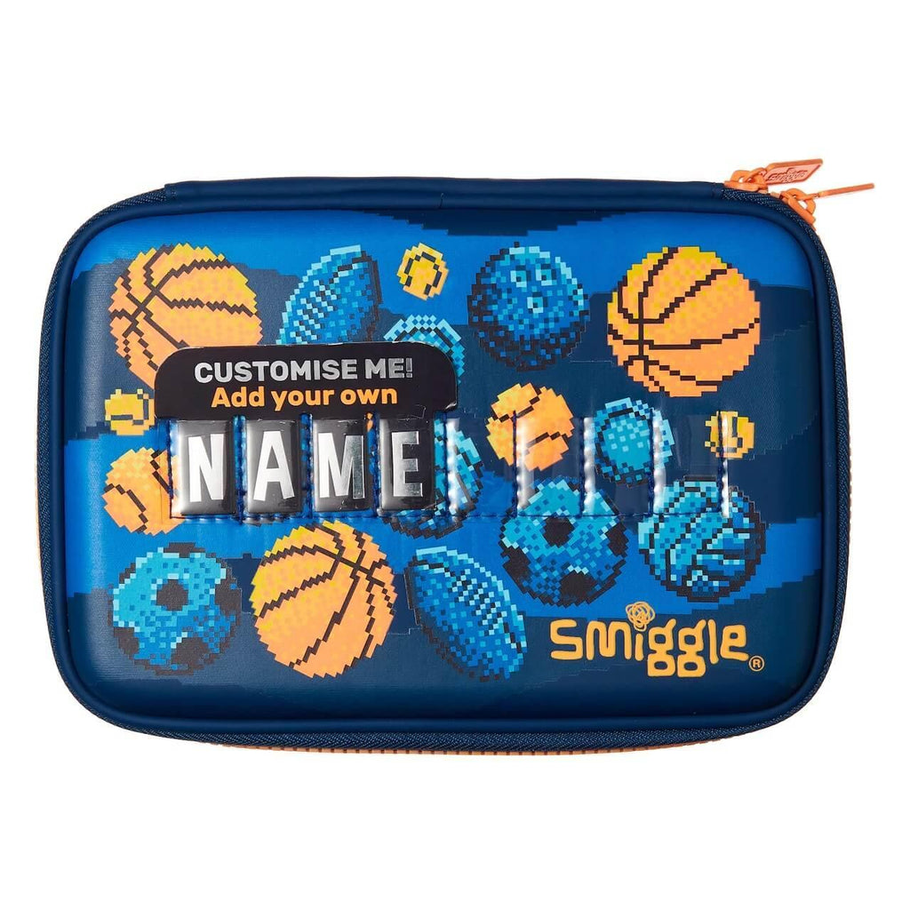 SMIGGLE Craze Id Hardtop Pencil Case Colour Navy - TOYBOX Toy Shop