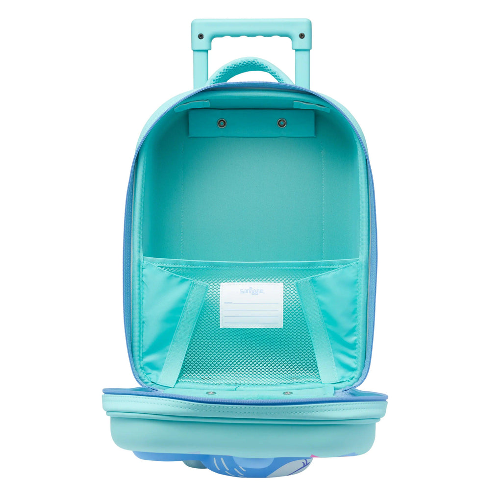 SMIGGLE Animalia Junior Hardtop Trolley Bag - Mint - TOYBOX Toy Shop