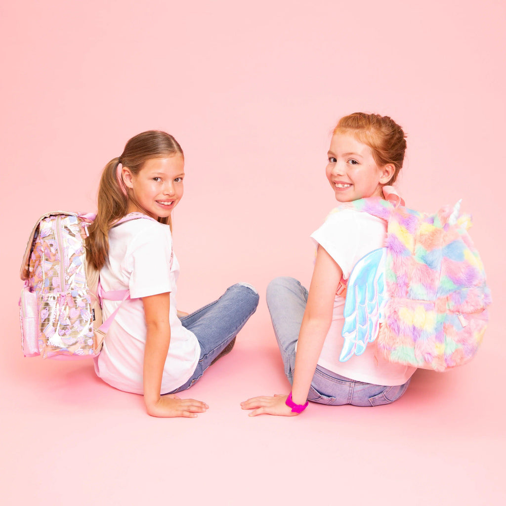 SMIGGLE Dreamer Fluffy Junior Backpack - Pastel - TOYBOX Toy Shop