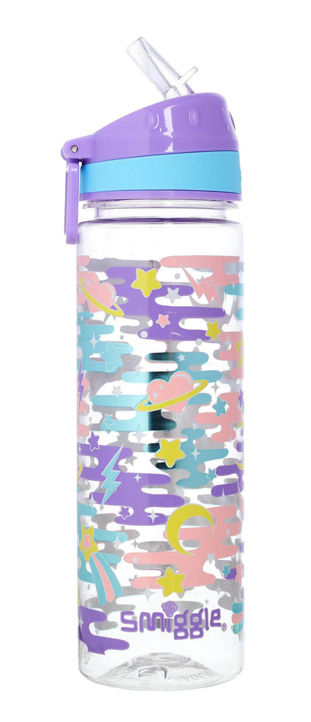 SMIGGLE Far Away Drink Bottle - Lilac - TOYBOX Toy Shop