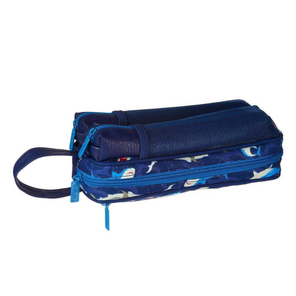 SMIGGLE Flow 3 In 1 Pencil Case - Blue/White - TOYBOX Toy Shop