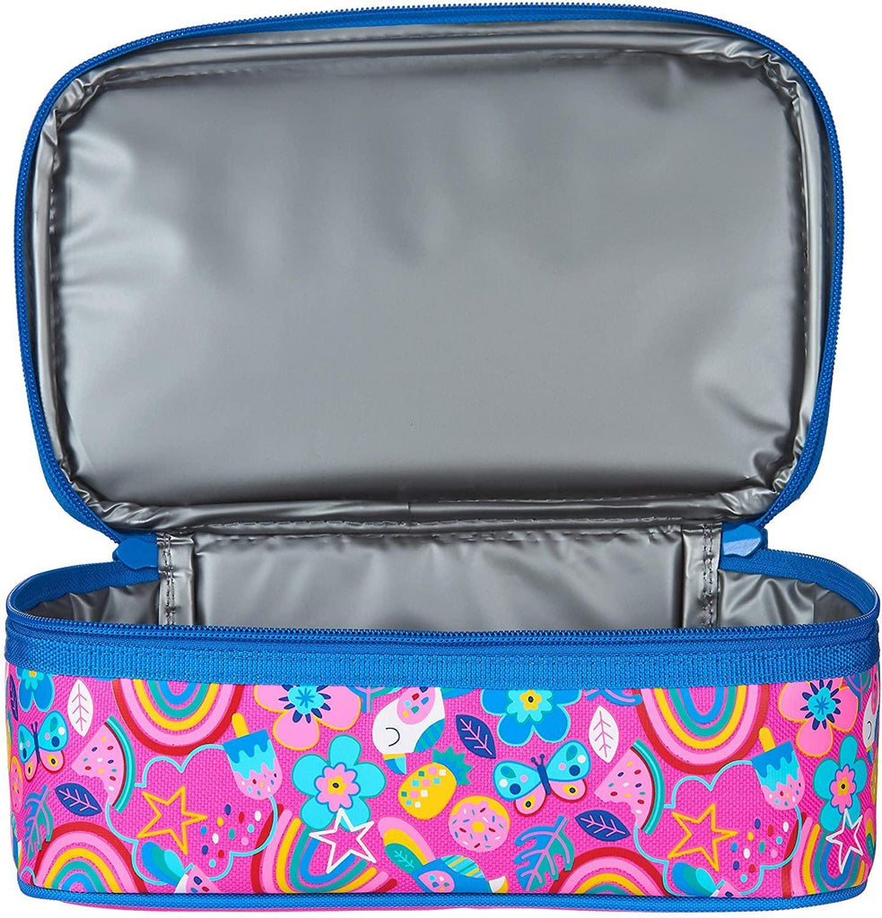 SMIGGLE Flow Double Decker Lunchbox - Pink - TOYBOX Toy Shop