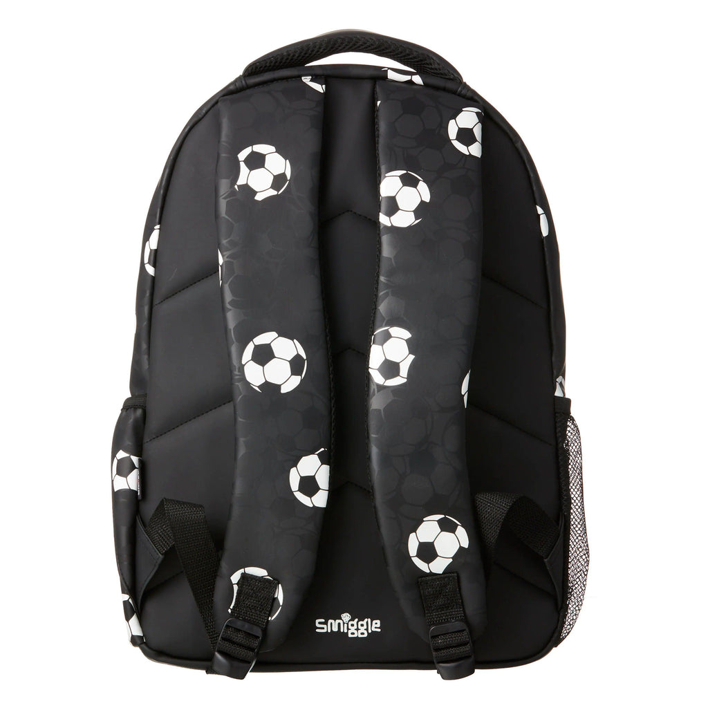 SMIGGLE Goal Classic Backpack - Black - TOYBOX Toy Shop