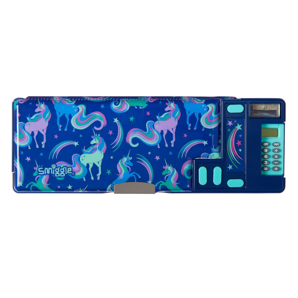 SMIGGLE Good Vibes Pop Out Pencil Case - Navy - TOYBOX Toy Shop