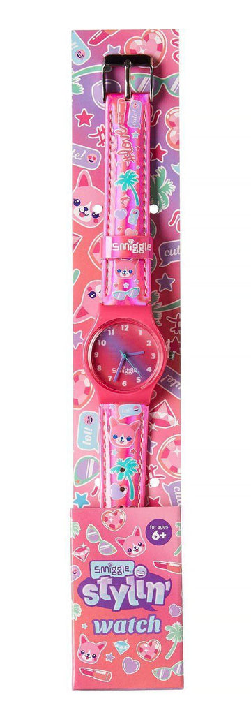 SMIGGLE H20 Clock Watch - Pink - TOYBOX Toy Shop