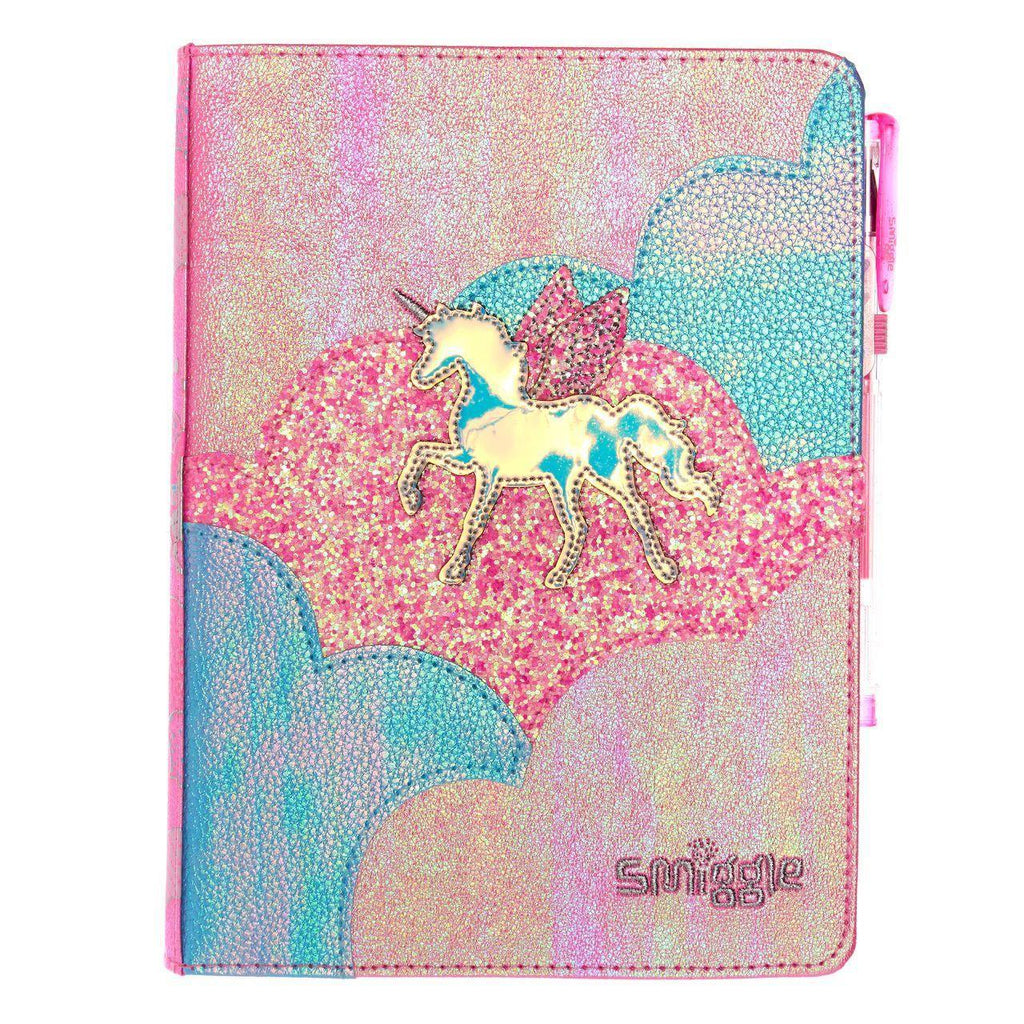 SMIGGLE Lunar A5 Notebook - Pink - TOYBOX Toy Shop