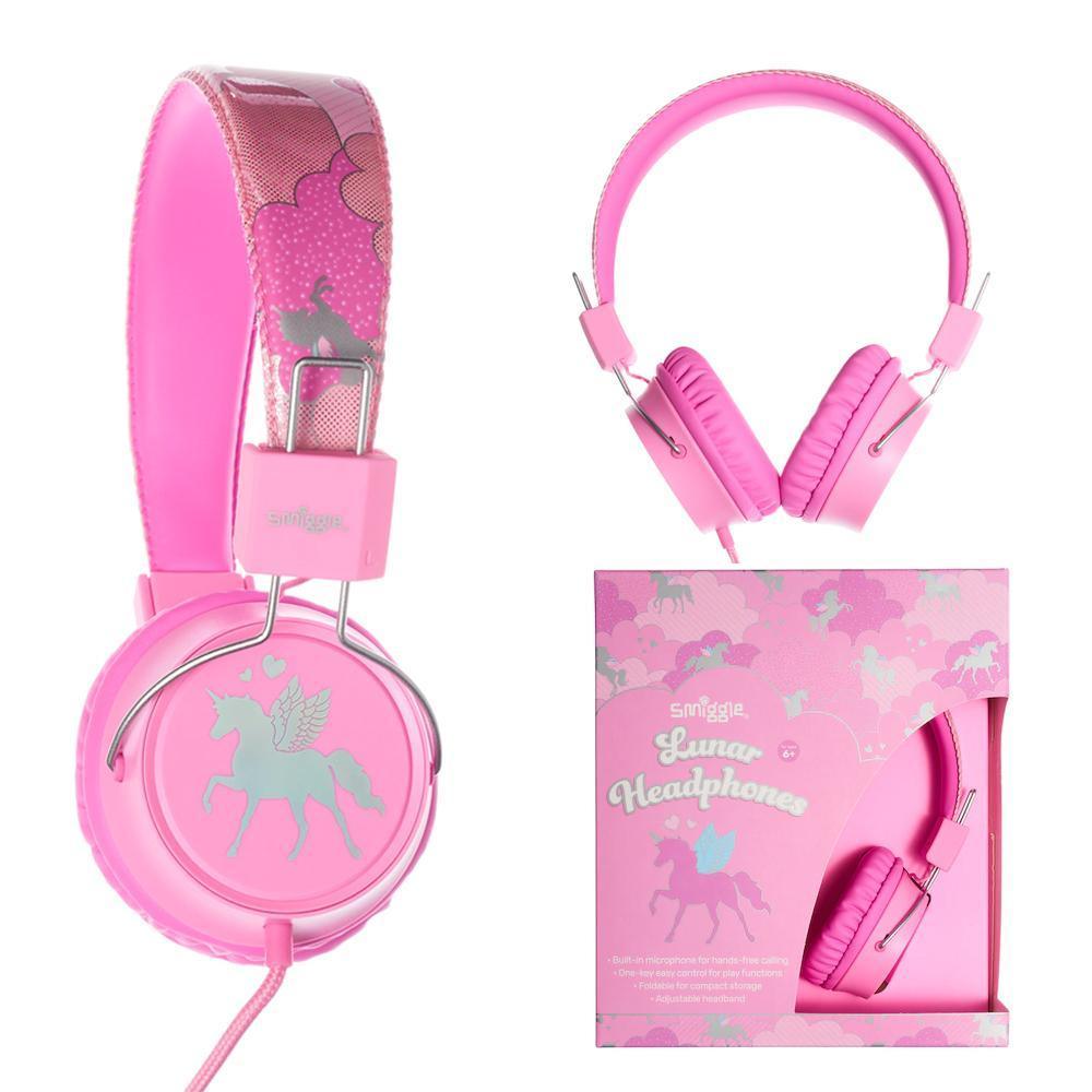 SMIGGLE Lunar Headphones - Pink - TOYBOX Toy Shop