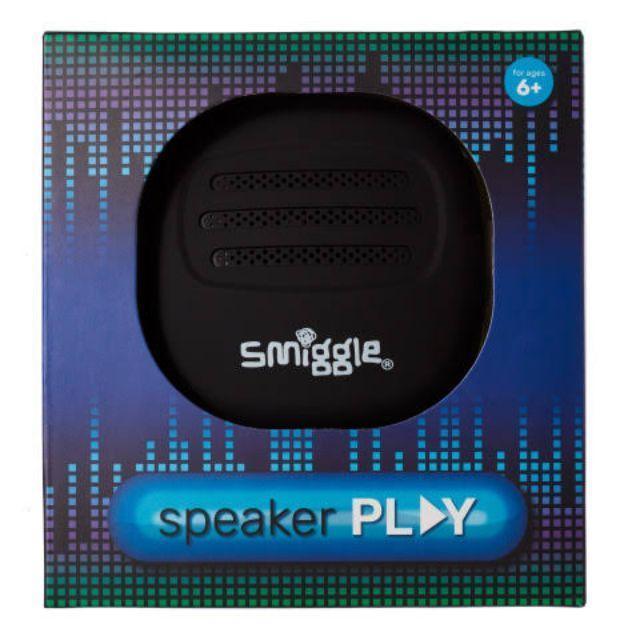SMIGGLE Play Bluetooth Speaker - Black - TOYBOX Toy Shop