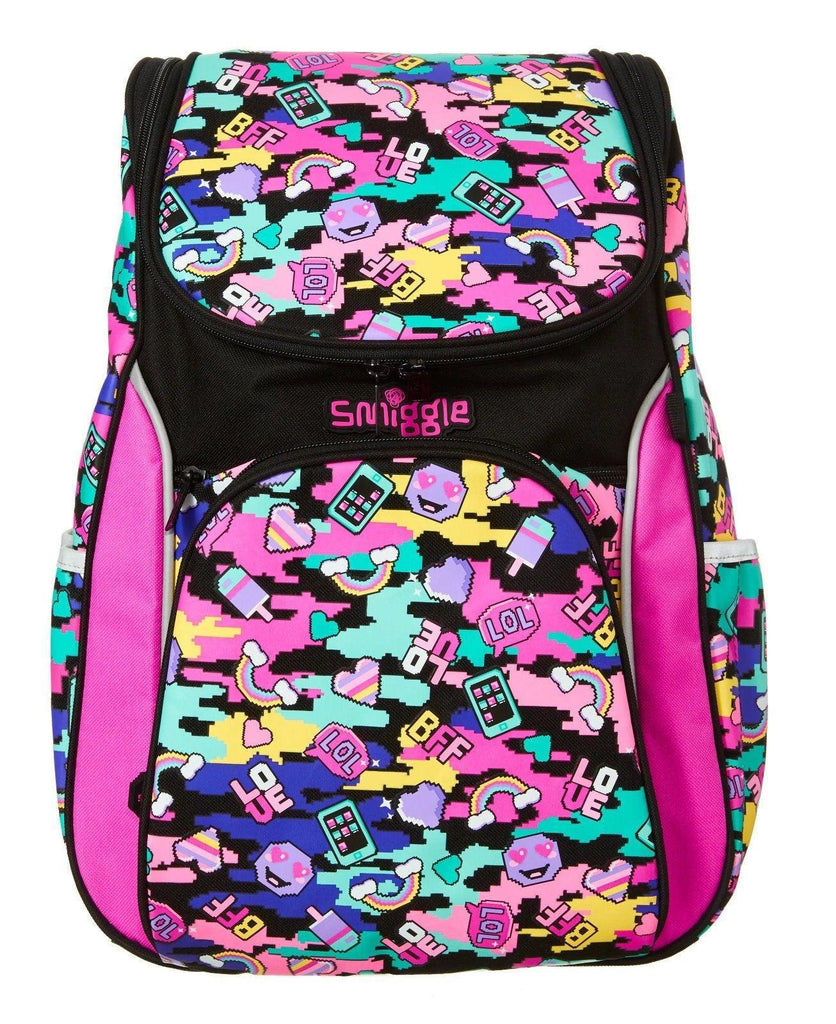 SMIGGLE Seek Reflective Access Backpack 42cm - TOYBOX Toy Shop