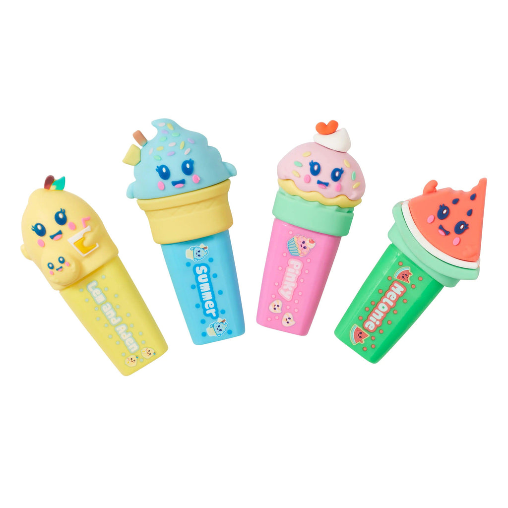 SMIGGLE Snackies Highlighter Pack X4 - TOYBOX Toy Shop