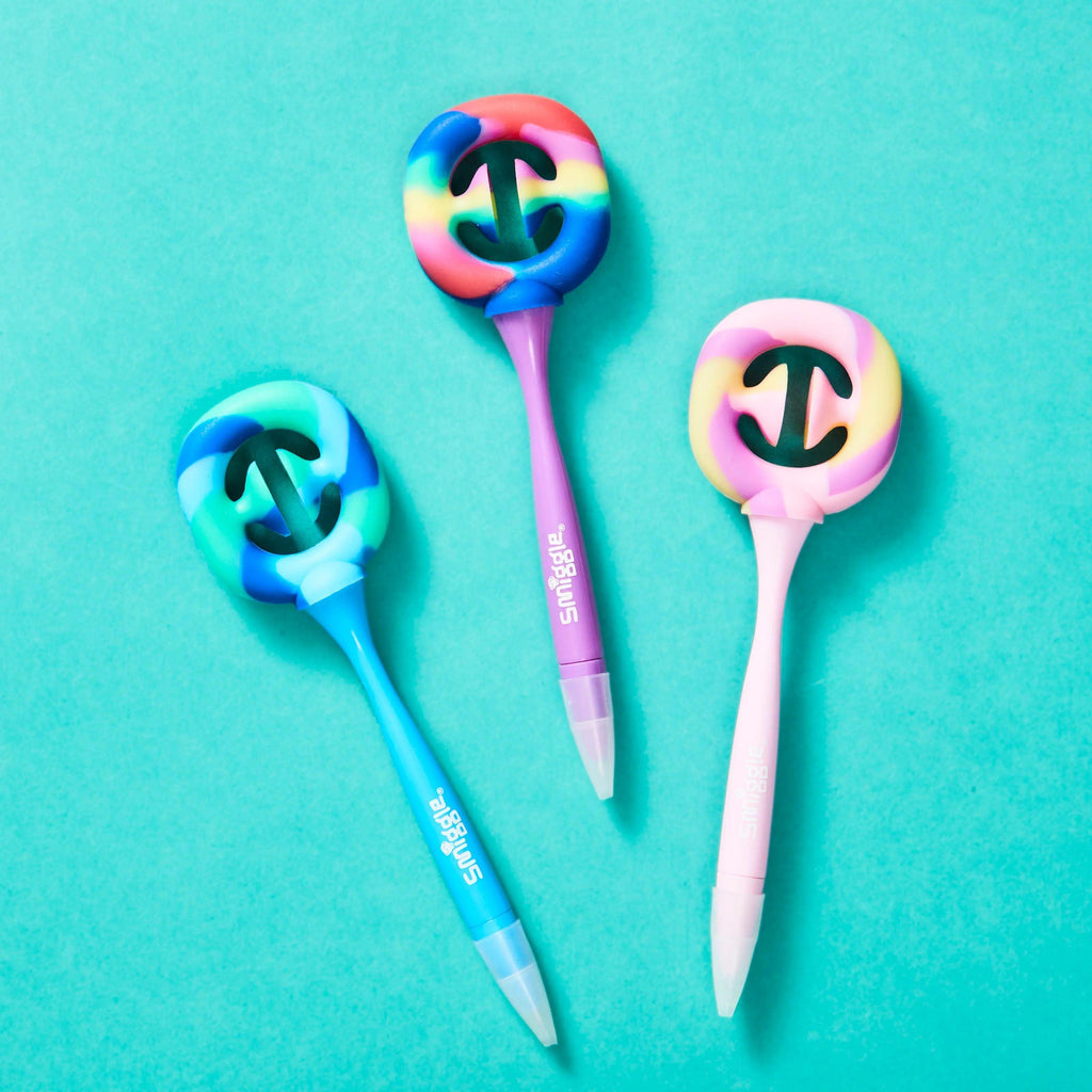 SMIGGLE Snap Fidget Pen - Pink - TOYBOX Toy Shop