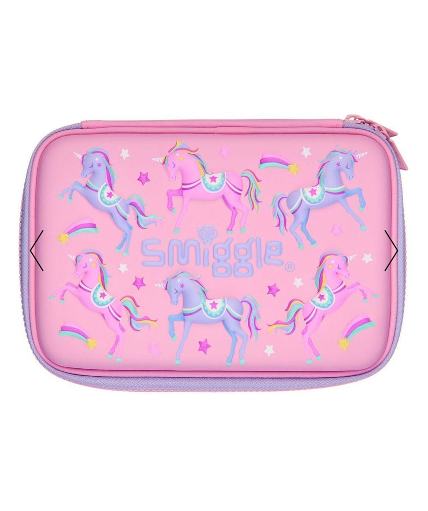 SMIGGLE Unicorn Hardtop Pencil Case - TOYBOX Toy Shop