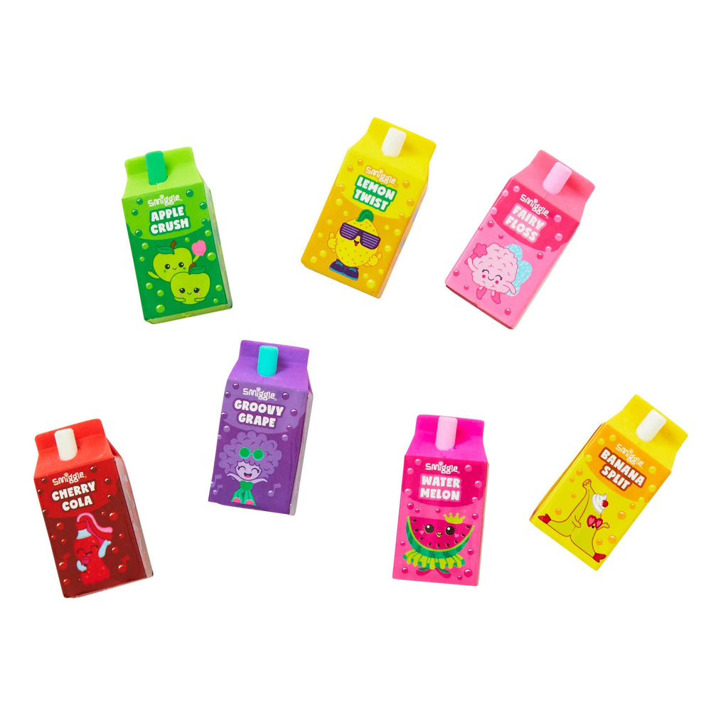 SMIGGLE Vending Pals Scented Erasers Pack - TOYBOX Toy Shop