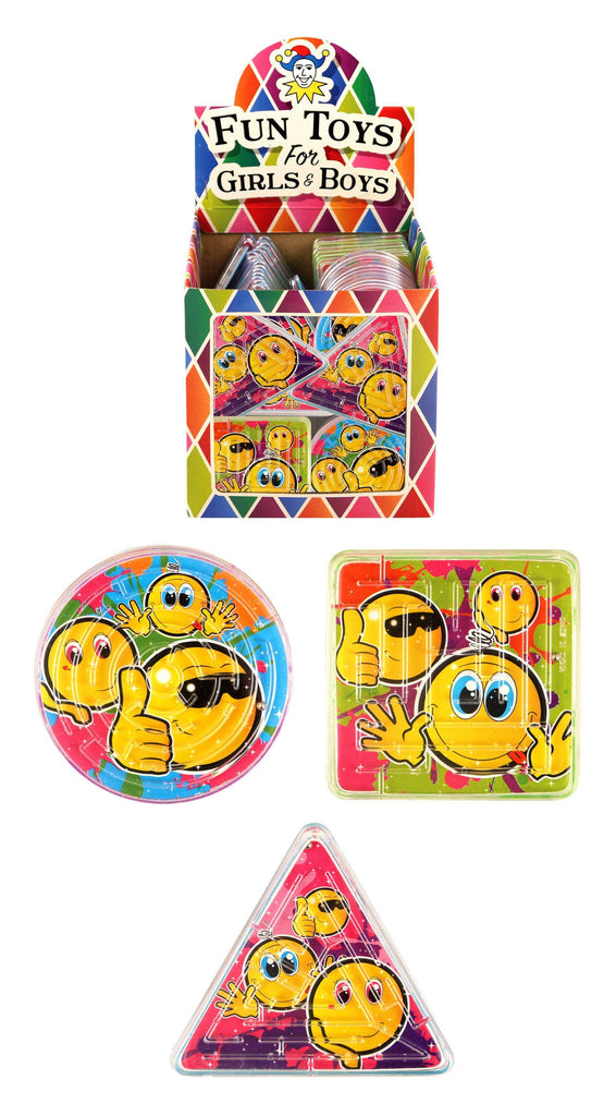 Smile Face Puzzle Mazes - Assorted - TOYBOX Toy Shop
