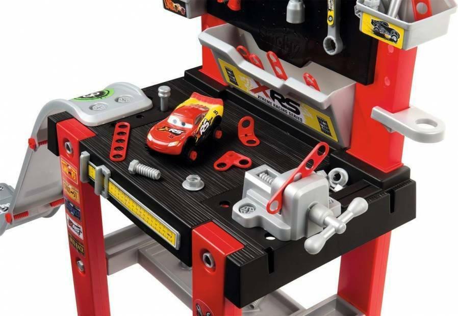 Smoby Cars XRS Workbench Bricolo Centre with Accessories - TOYBOX Toy Shop