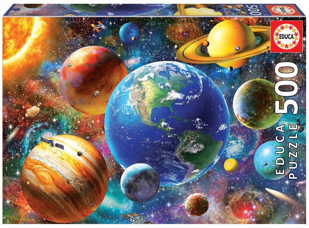 Solar System 500 Puzzle - TOYBOX Toy Shop