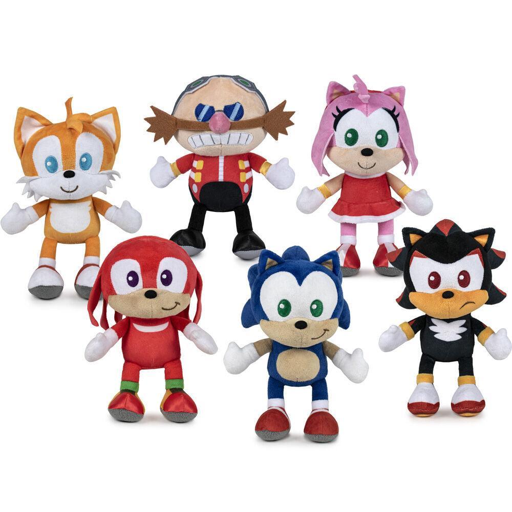 Sonic 2 Plush Toy 22cm Assorted - TOYBOX Toy Shop