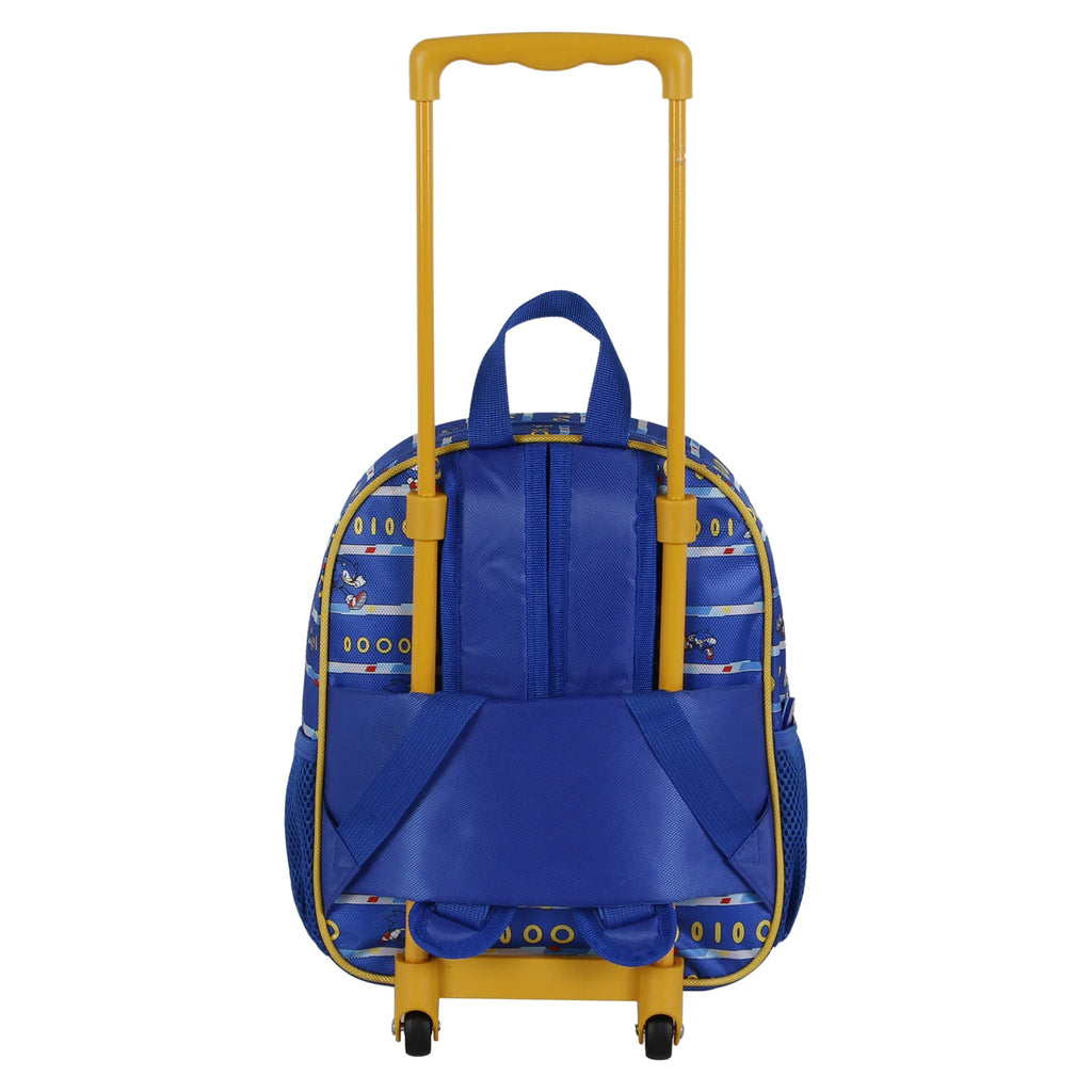 SONIC Multicolour Small 3D Backpack With Wheels - Sonic Tails - TOYBOX Toy Shop