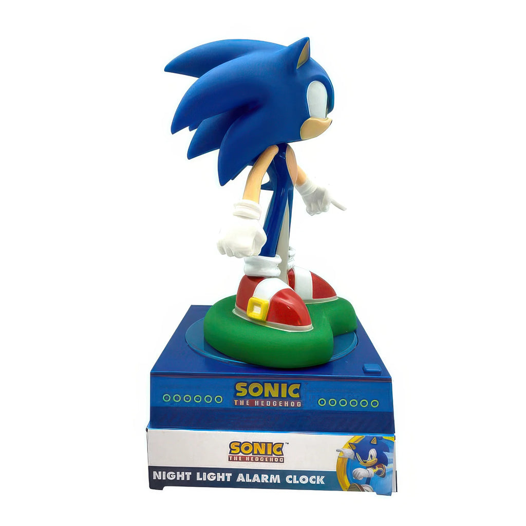 Sonic The Hedgehog 3D Nightlight, Alarm Clock with Light - TOYBOX Toy Shop