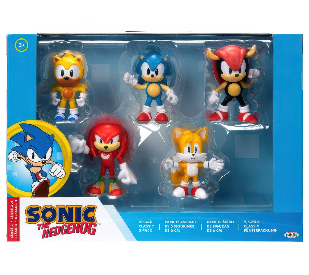 SONIC The Hedgehog 5 Figures Heroes Collection Figures Set - TOYBOX Toy Shop